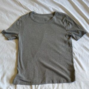 A New Day Heather Gray Top